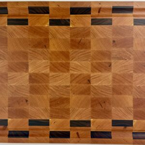 Alternative view of End Grain Cherry & Walnut Cutting Board