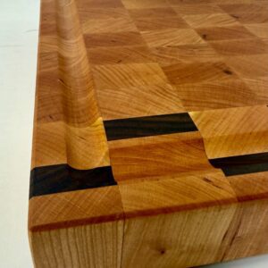 End Grain Cherry & Walnut Cutting Board